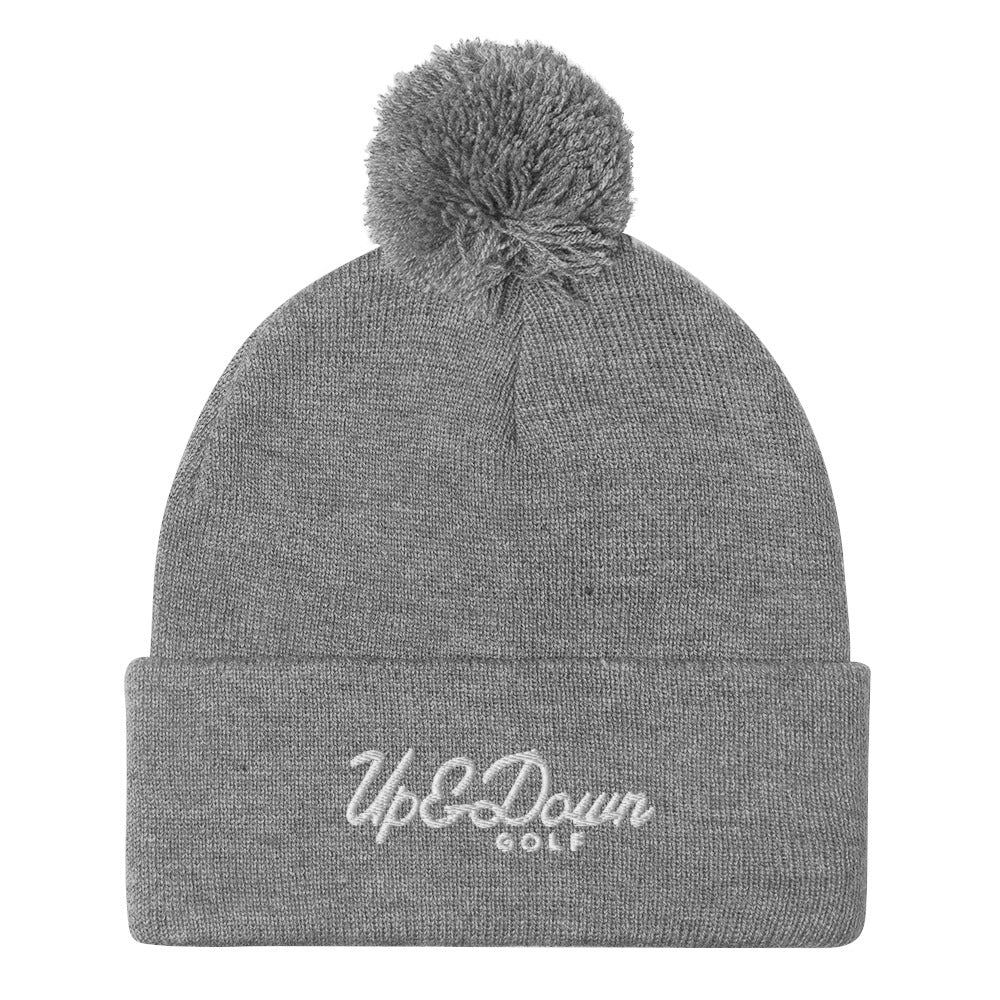 Up & Down Pom-Pom Beanie