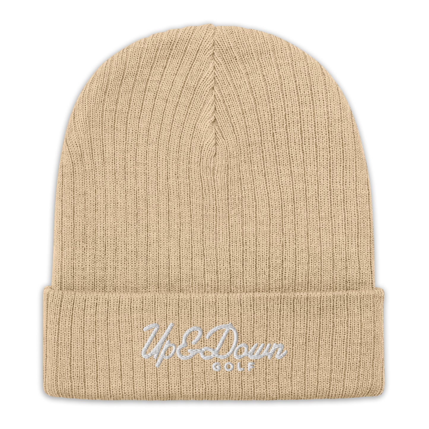 Up & Down Ribbed Knit Beanie