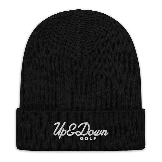 Up & Down Ribbed Knit Beanie