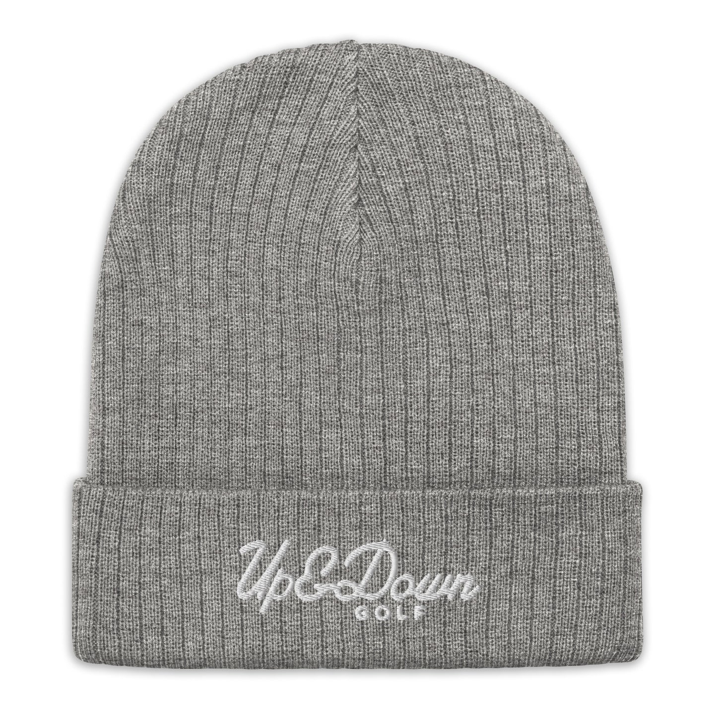 Up & Down Ribbed Knit Beanie